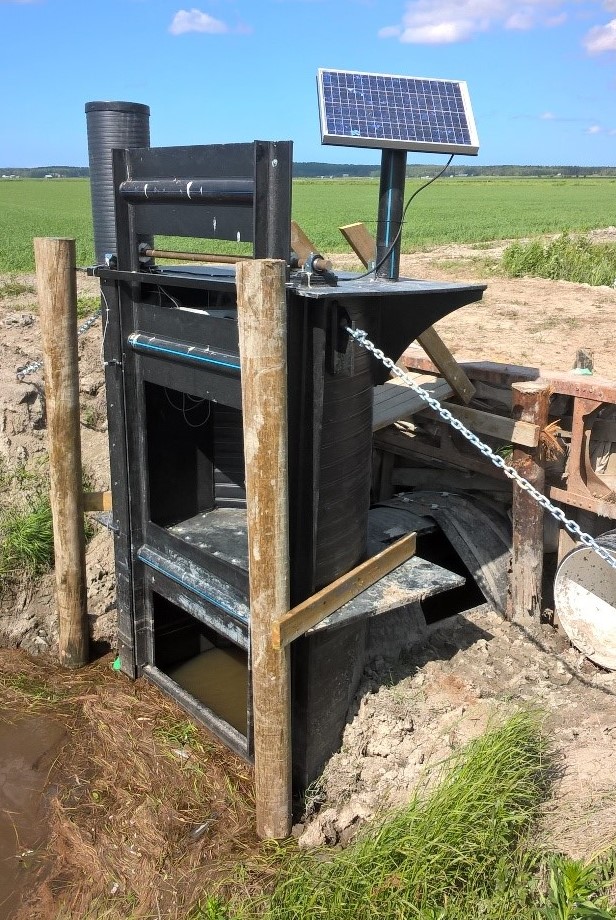 Regleringsdammen 2018.