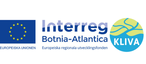EU logo och KLIVA-projektets logo.